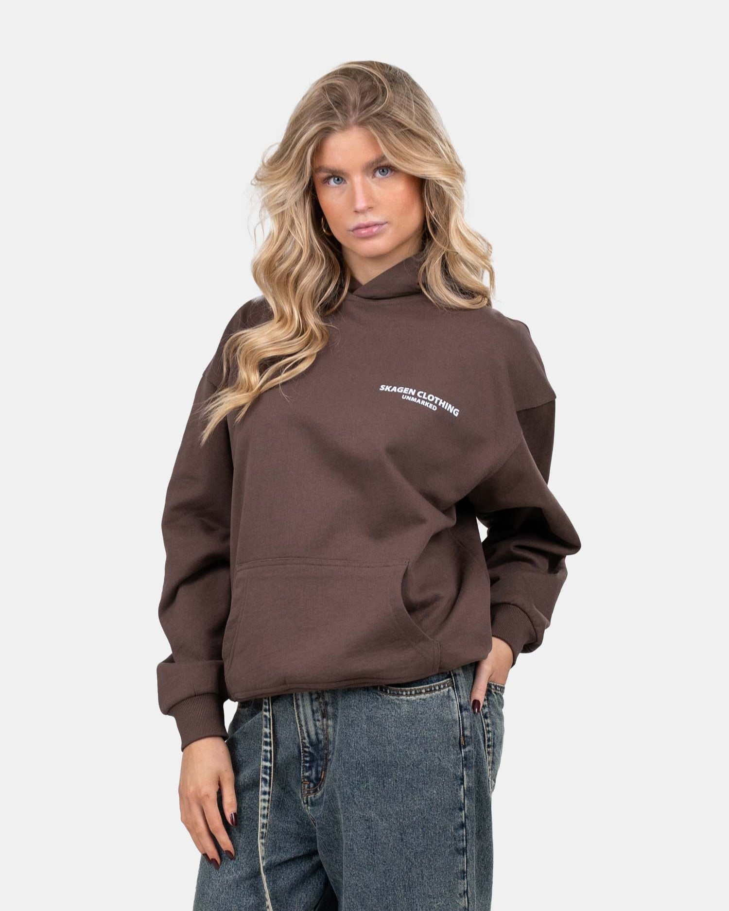 UNMARKED Hoodie Brown | Skagen - clothing.dk